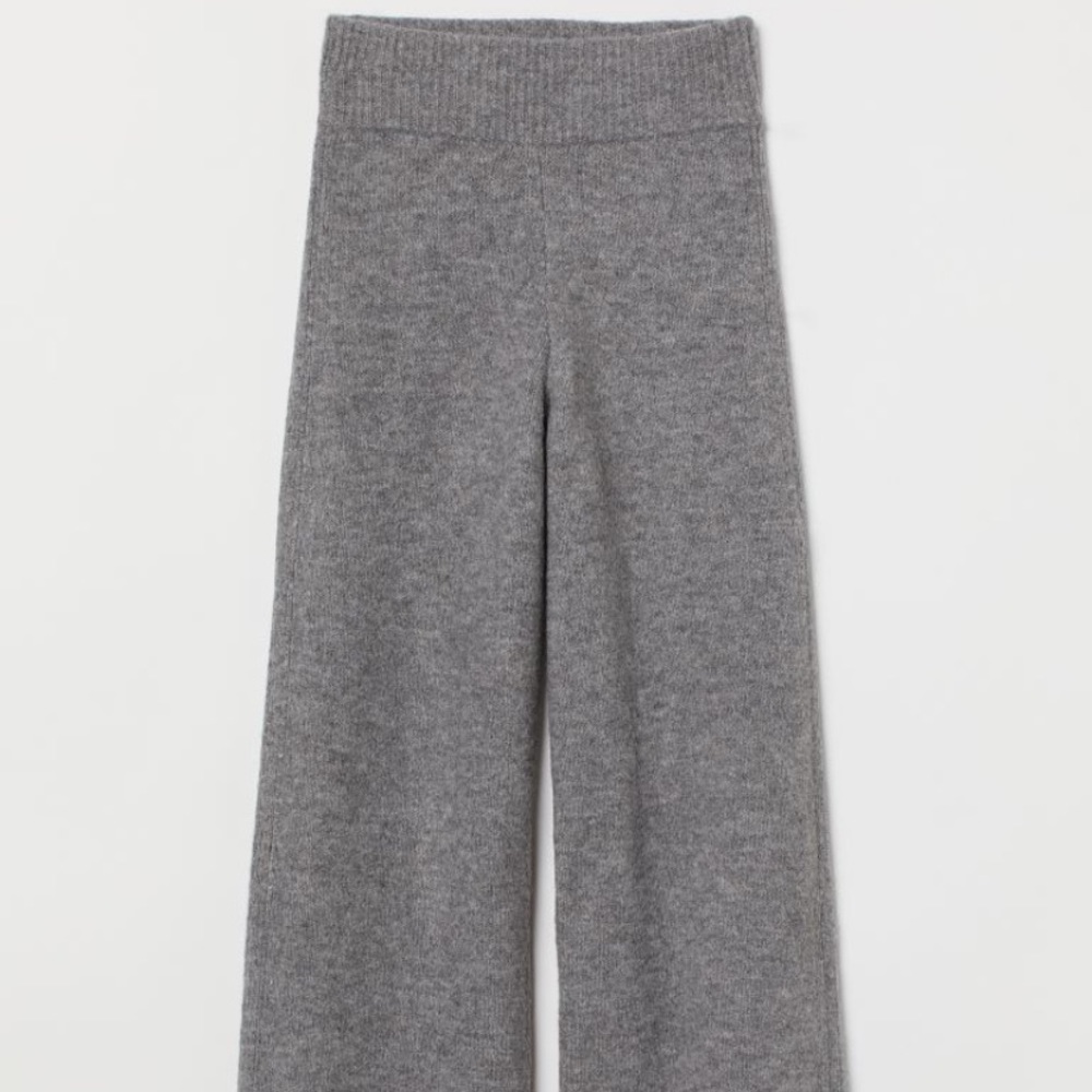 H&M Gray Wide Leg Pants